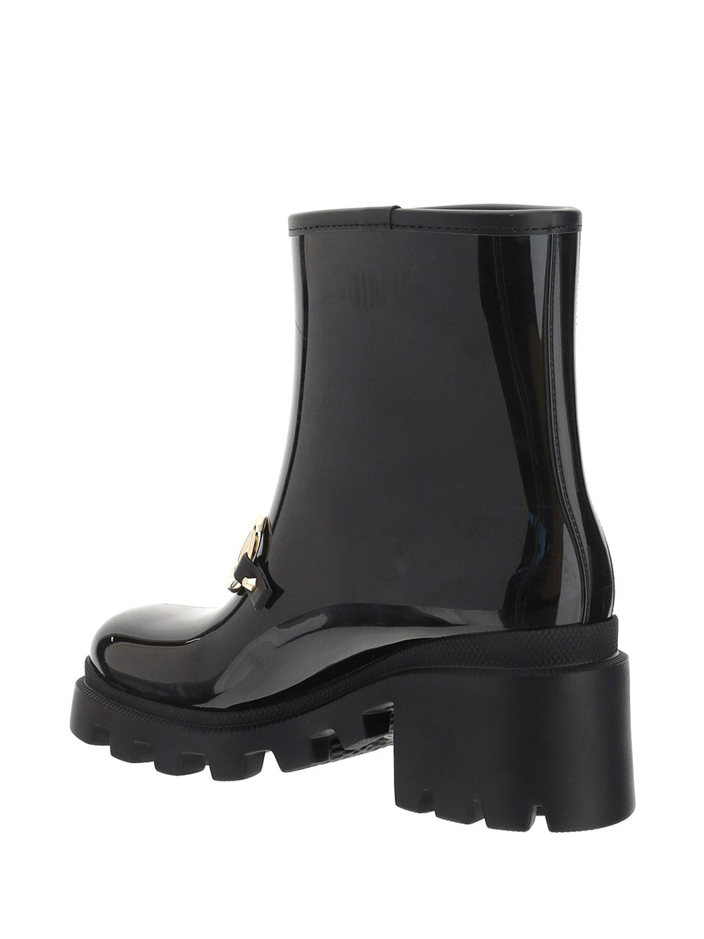 Women's Ankle Boot with Horsebit - Black