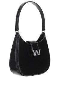 W Legacy Small Hobo In Leather - Black
