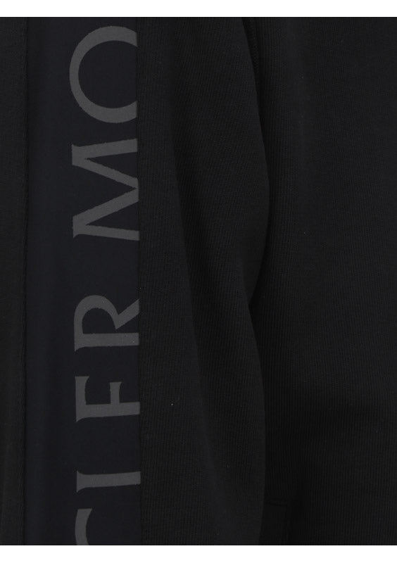 Zip-Up Sweatshirt - Black