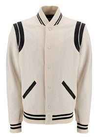 Teddy Jacket In Wool - Naturel