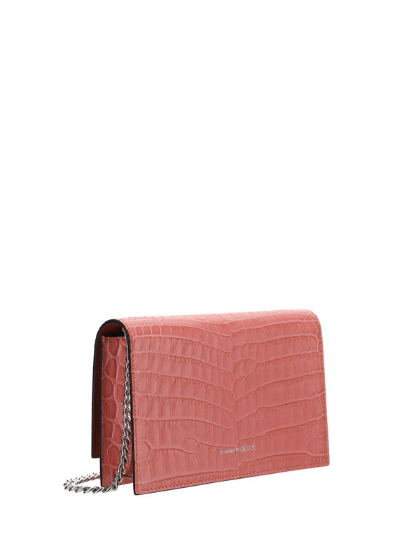 Small Skull Bag - Coral
