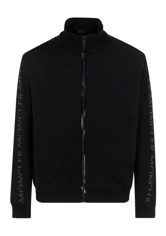 Zip-Up Sweatshirt - Black