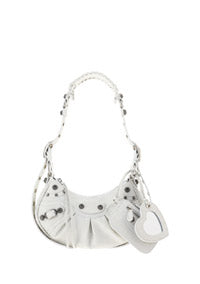 Le Cagole XS Shoulder Bag - White