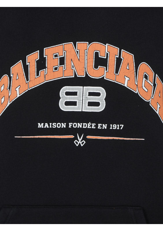Maison Hoodie Wide Fit - Black