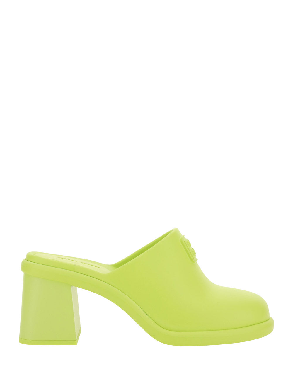 Rubber Mules - Lime Green
