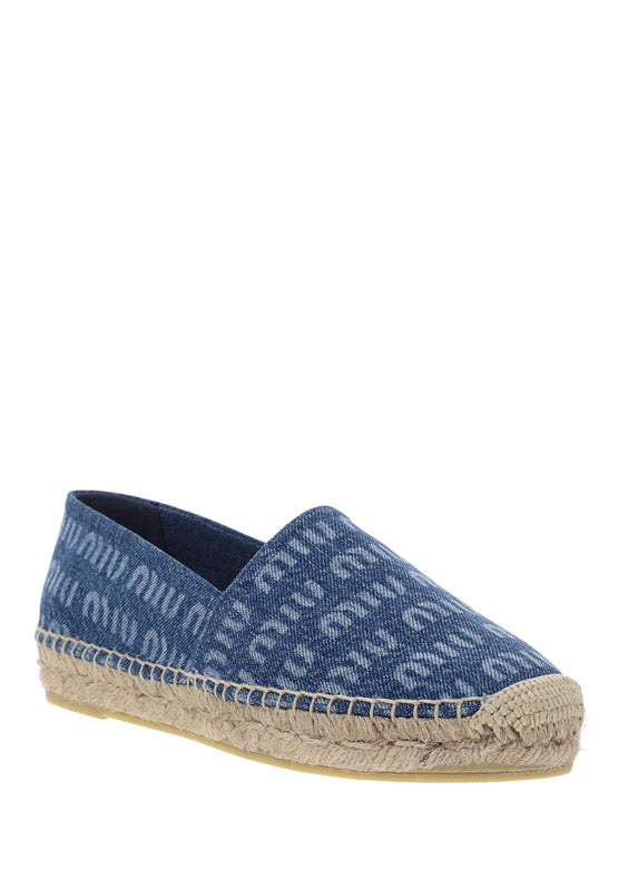 Denim Espadrilles - Blue