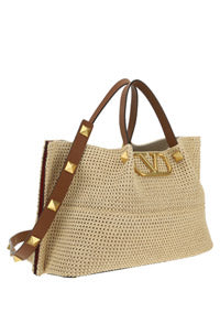 Medium Straw Summer Tote - Natural