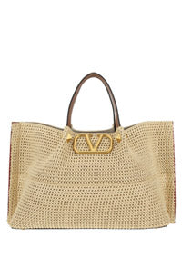 Medium Straw Summer Tote - Natural