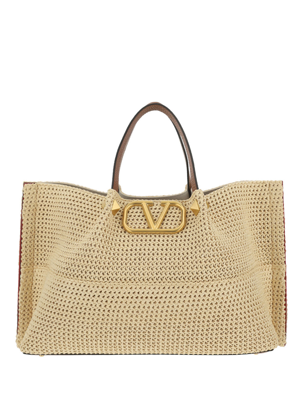 Medium Straw Summer Tote - Natural