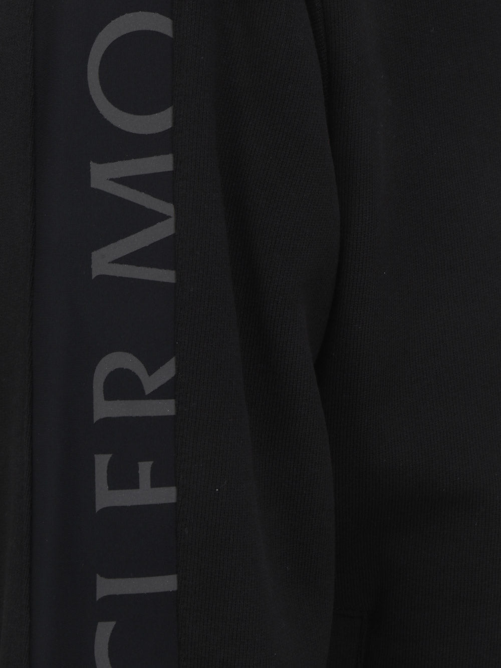 Zip-Up Sweatshirt - Black