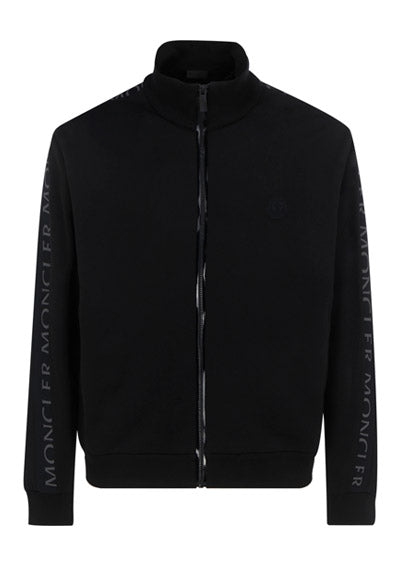 Zip-Up Sweatshirt - Black