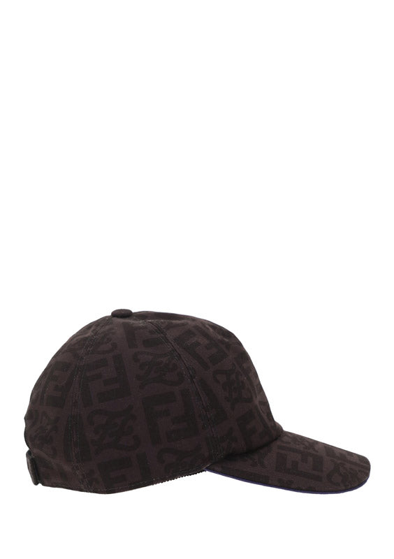 Caligraphy Logo Cap - Brown