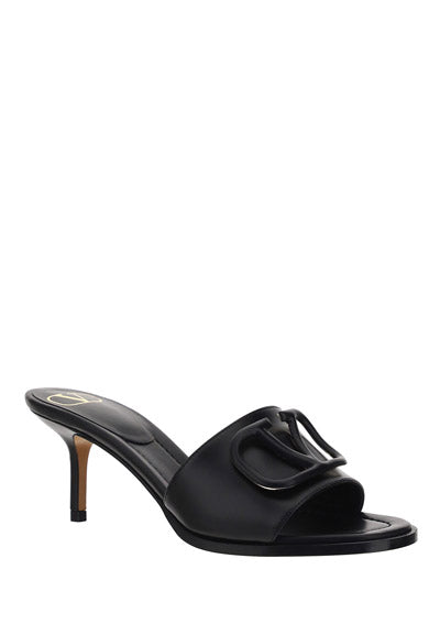 VLogo 80mm Sandals - Black