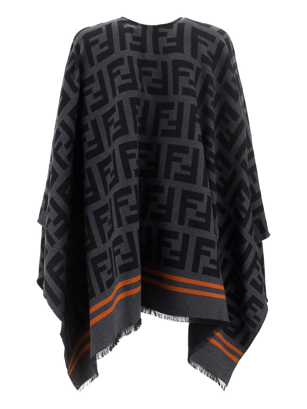 FF Logo Poncho - Black