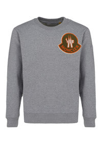 Logo Patch Sweatshirt - Grey