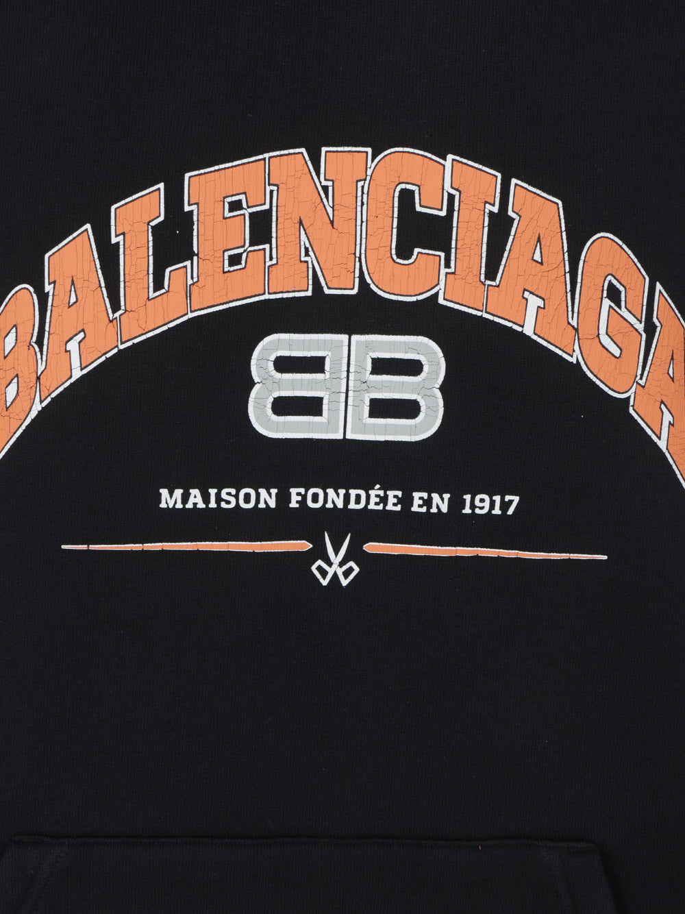 Maison Hoodie Wide Fit - Black