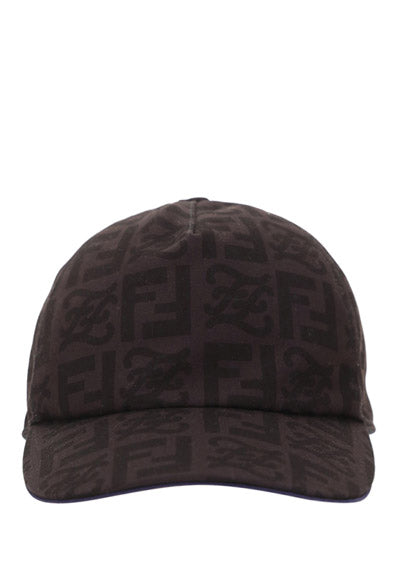Caligraphy Logo Cap - Brown