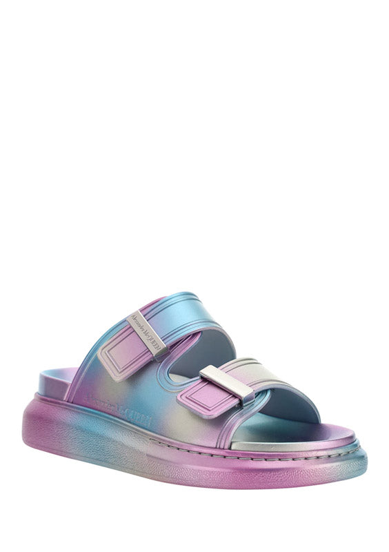 Oversized Hybrid Slide - Silver