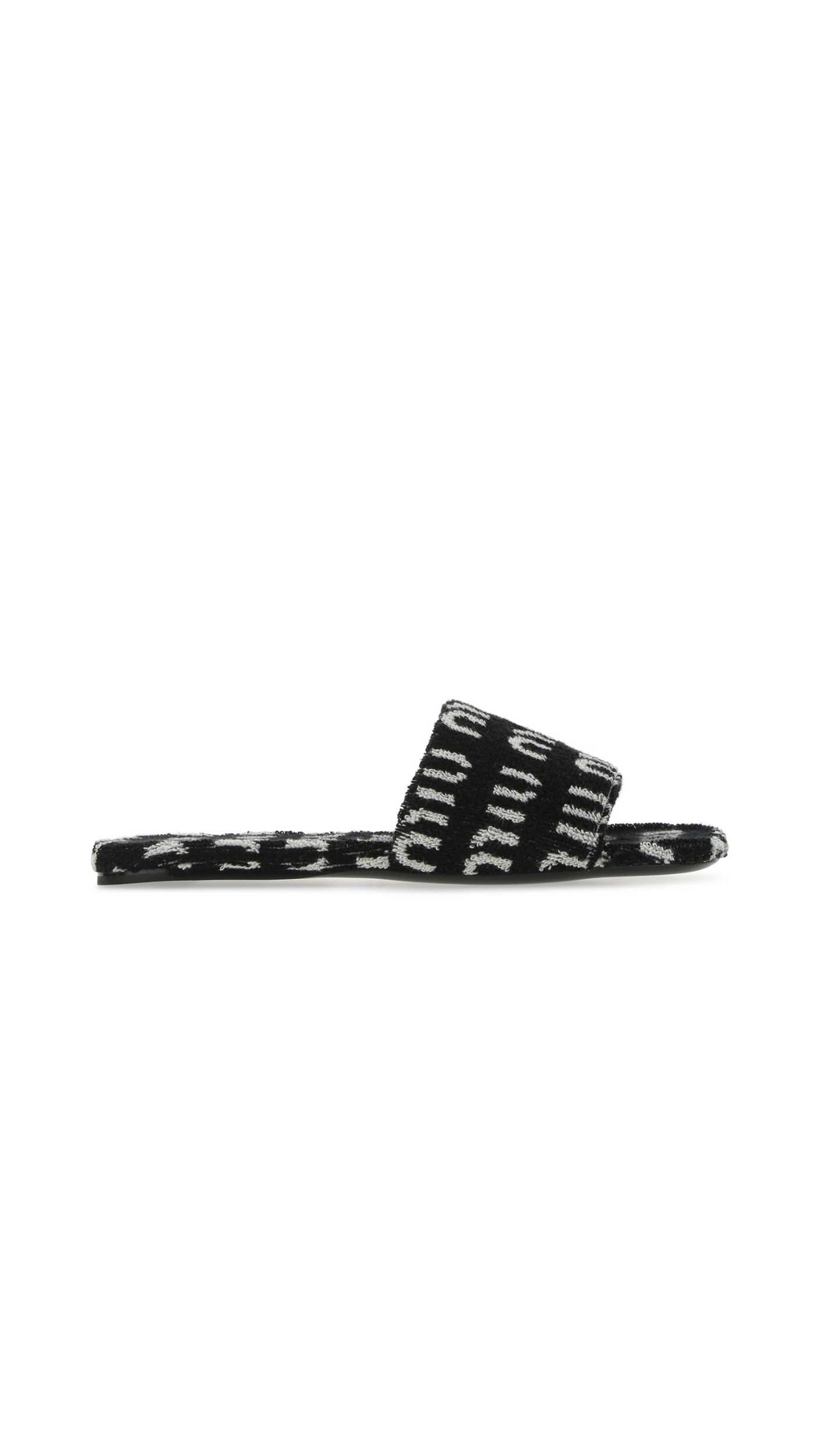 Terry Logo Slides - Black / White