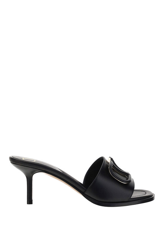 VLogo 80mm Sandals - Black