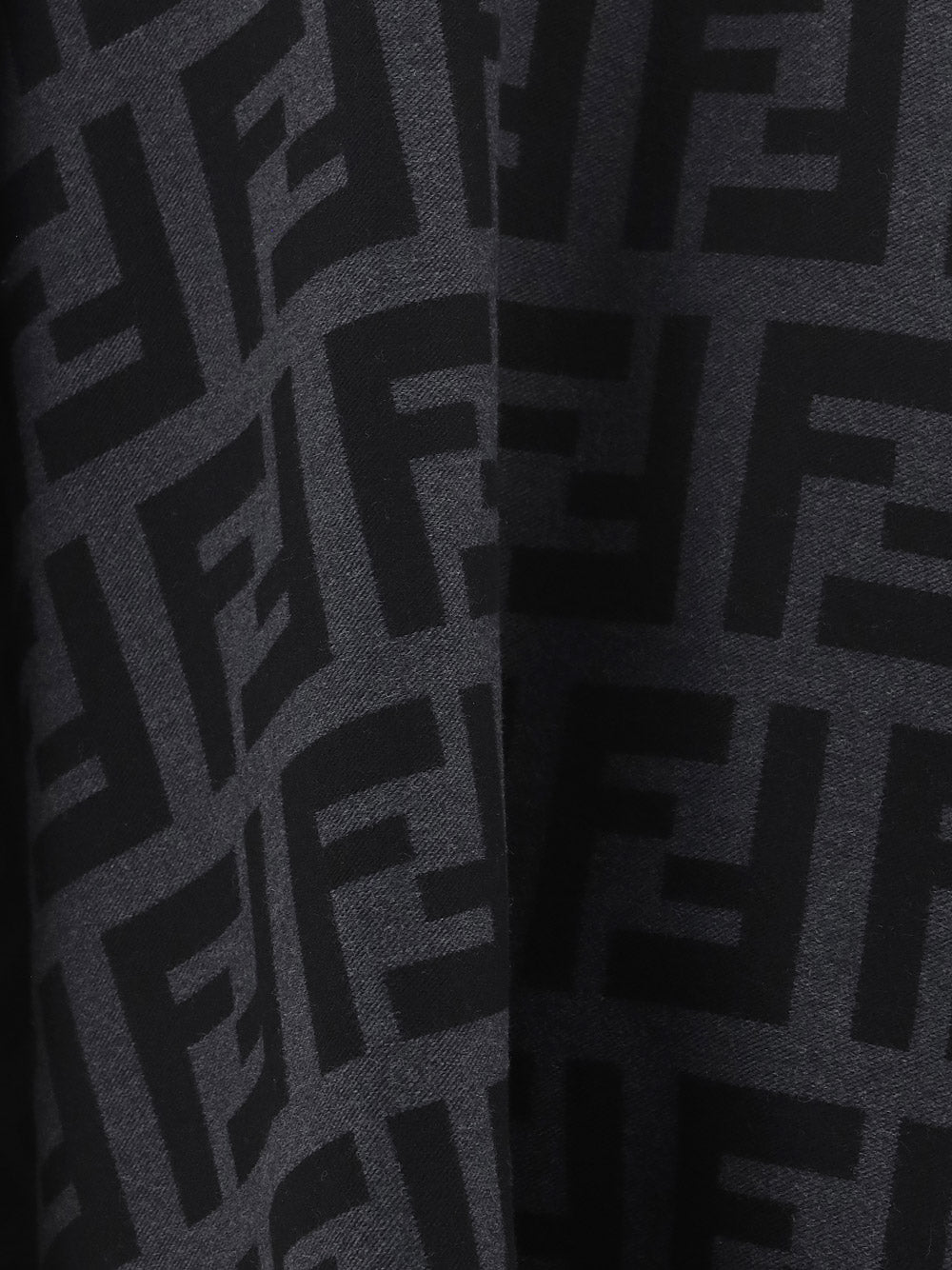 FF Logo Poncho - Black