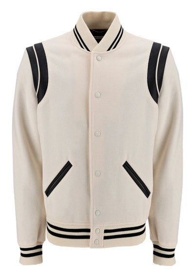 Teddy Jacket In Wool - Naturel