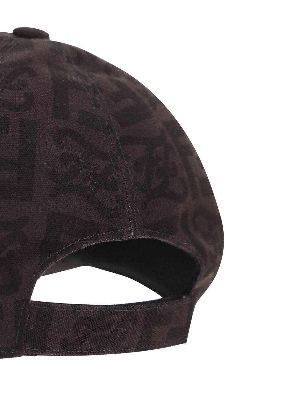 Caligraphy Logo Cap - Brown