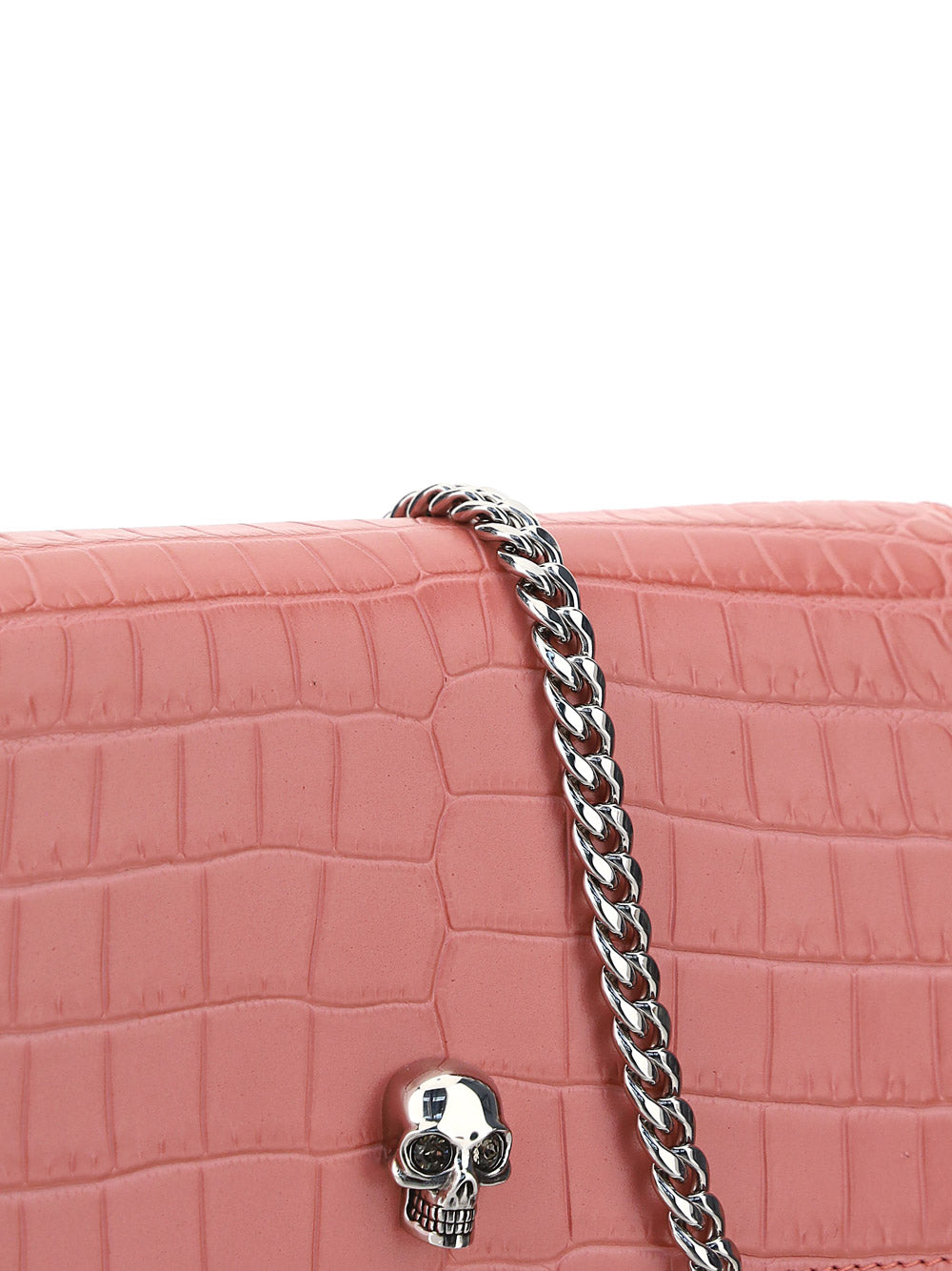 Small Skull Bag - Coral