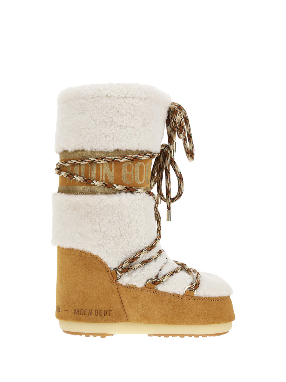 LAB69 Icon Cream Shearling Boots