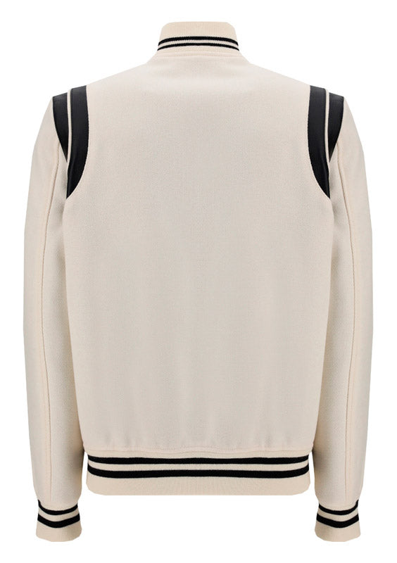 Teddy Jacket In Wool - Naturel