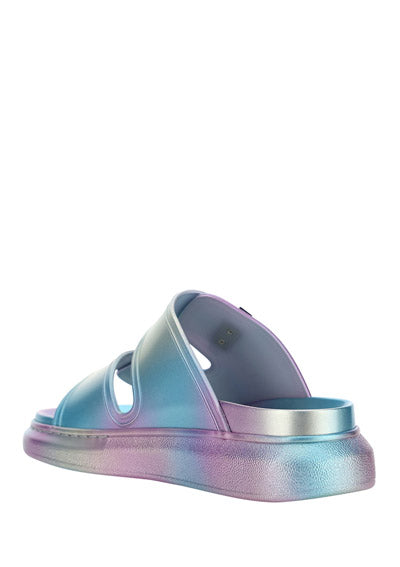 Oversized Hybrid Slide - Silver