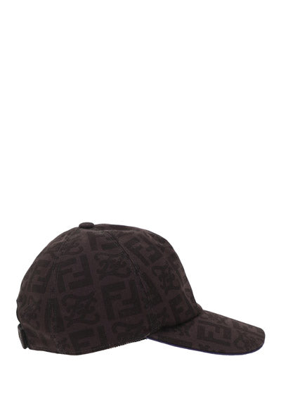 Caligraphy Logo Cap - Brown