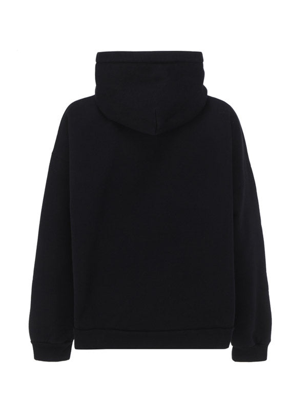 Slime Hoodie Wide Fit - Black