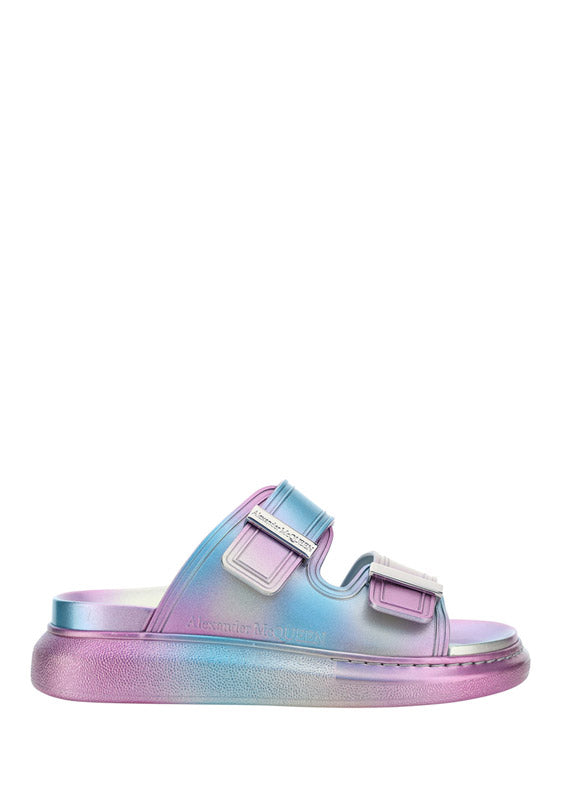 Oversized Hybrid Slide - Silver