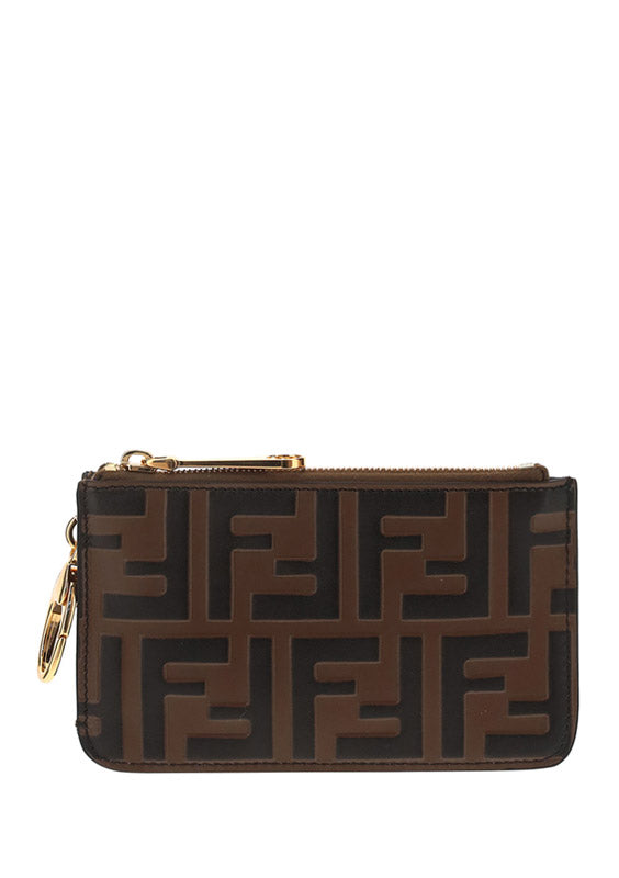 Key Ring Pouch - Brown