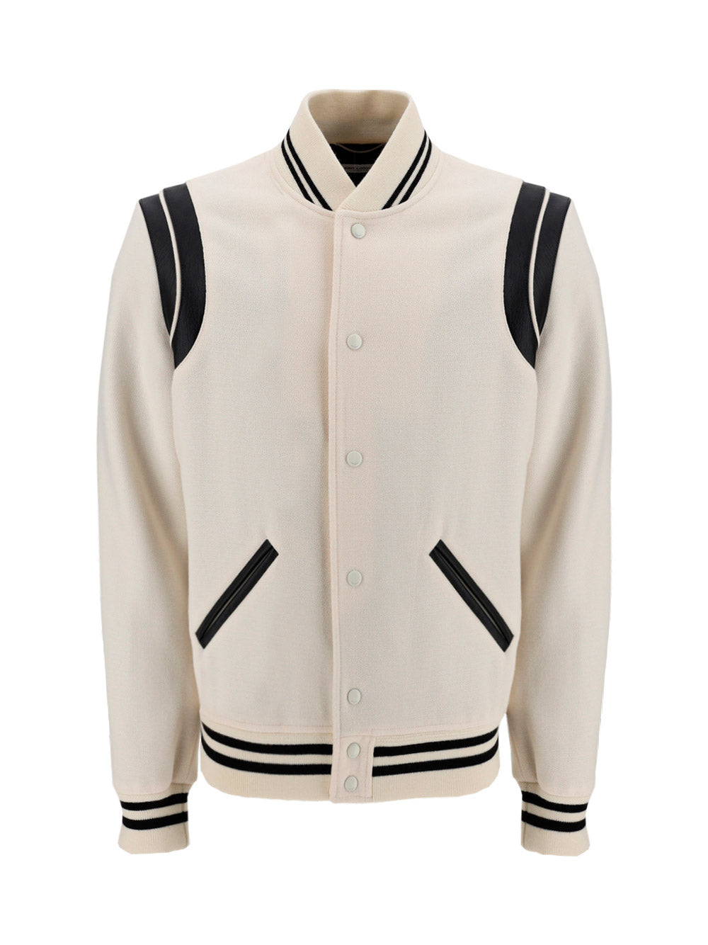Teddy Jacket In Wool - Naturel