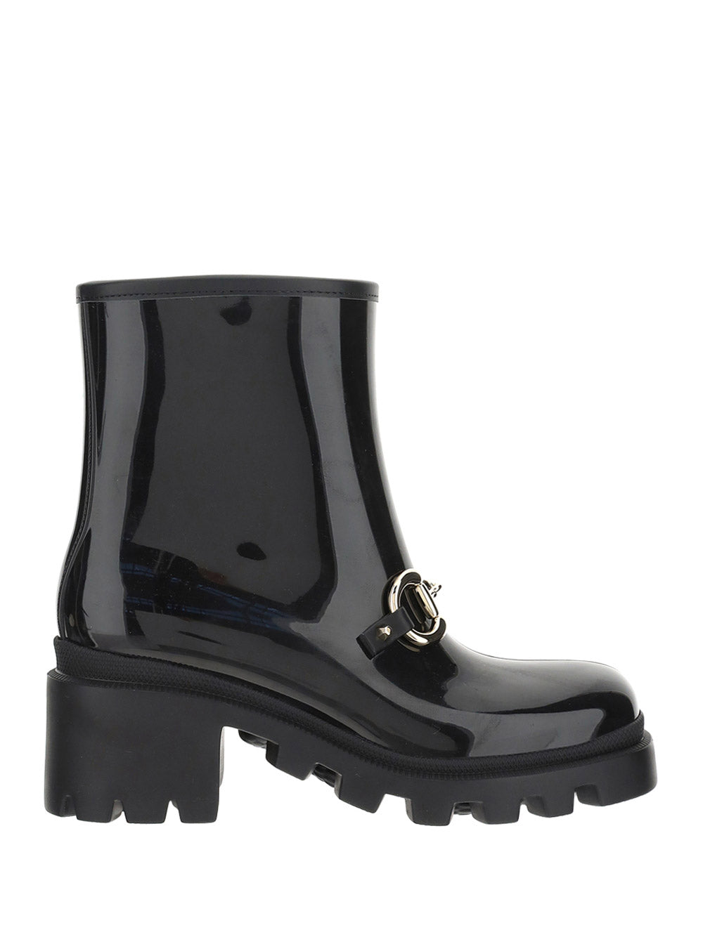 Women's Ankle Boot with Horsebit - Black