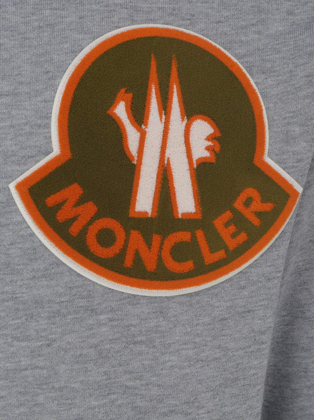 Logo Patch Sweatshirt - Grey