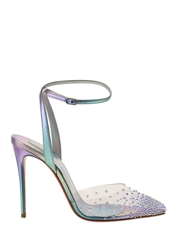 Spikaqueen 100mm Pumps - Transparent / Multi