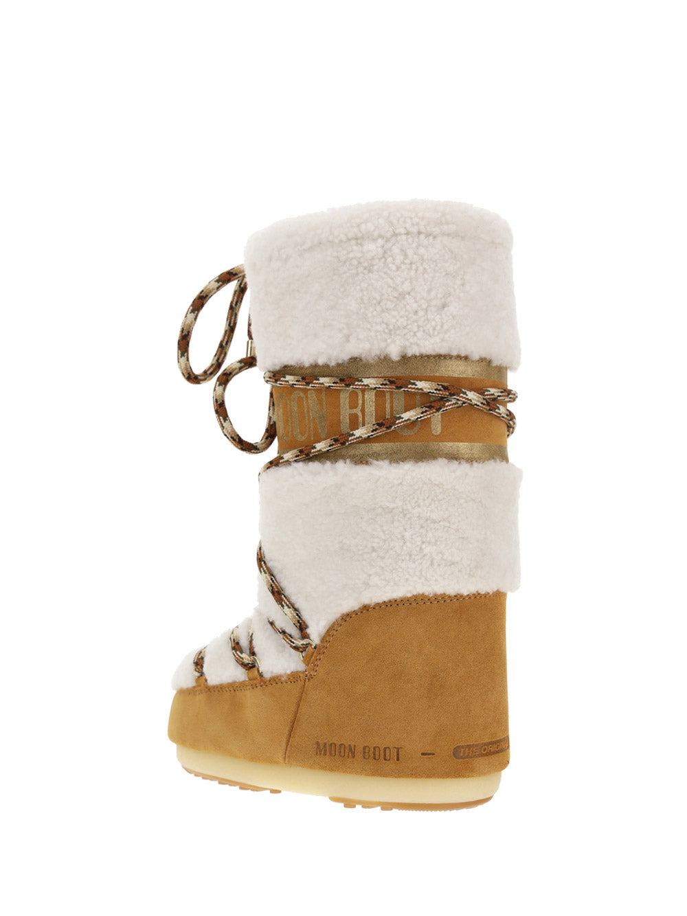 LAB69 Icon Cream Shearling Boots