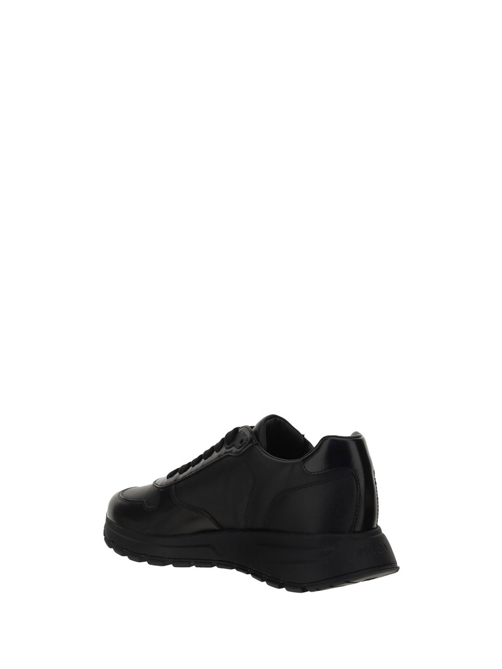 Prax 01 Sneakers in Nylon & Leather - Black