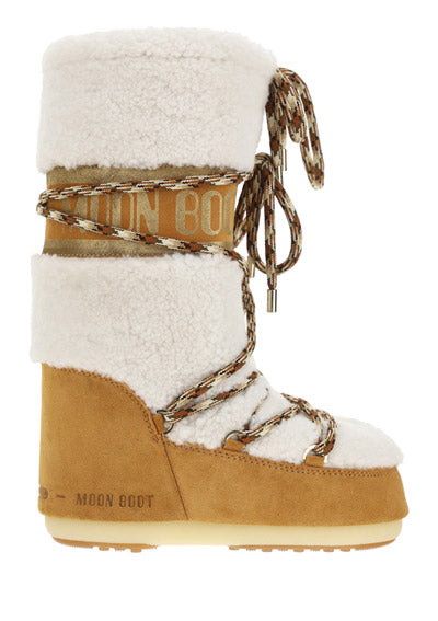 LAB69 Icon Cream Shearling Boots