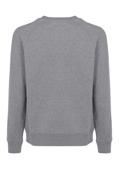 Logo Patch Sweatshirt - Grey