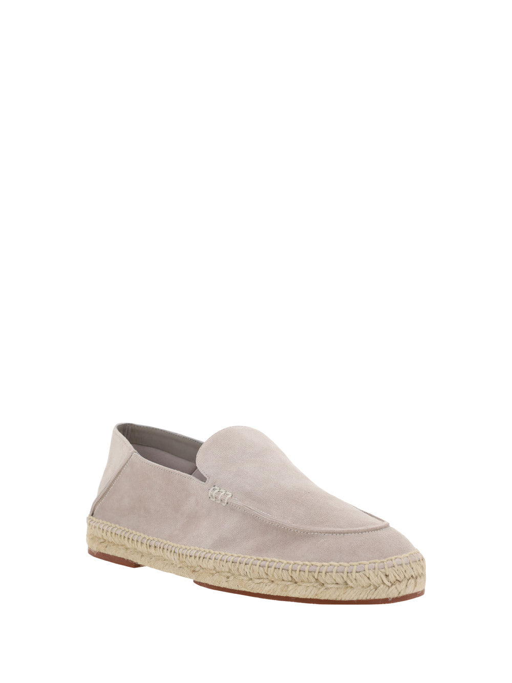 Seaside Walk Espadrilles In Suede - Beige