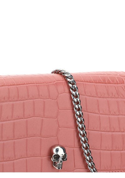 Small Skull Bag - Coral