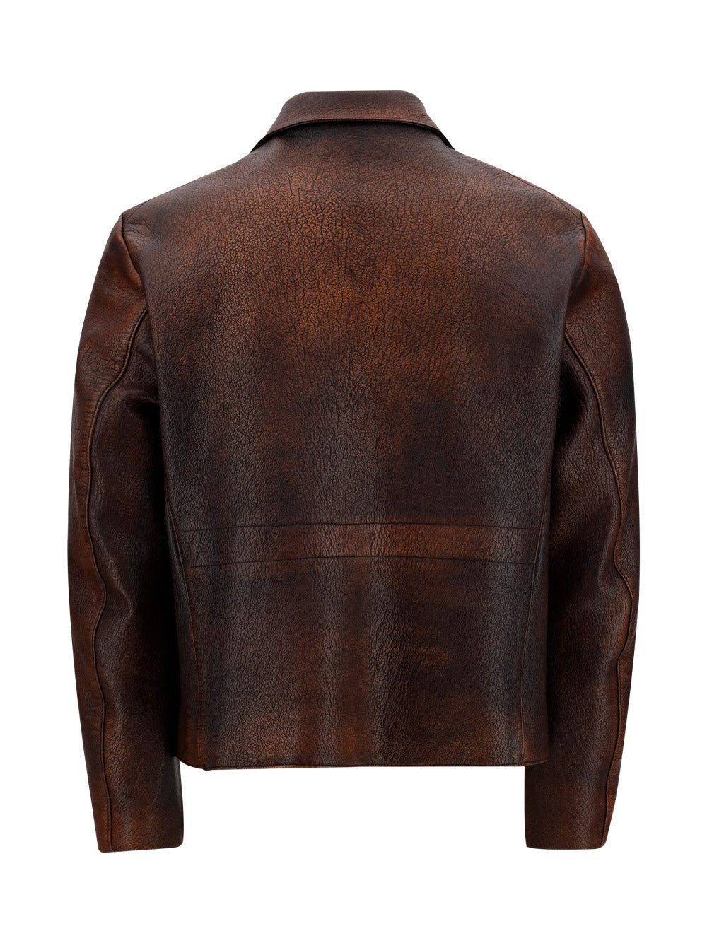 Nappa Leather Jacket - Brown