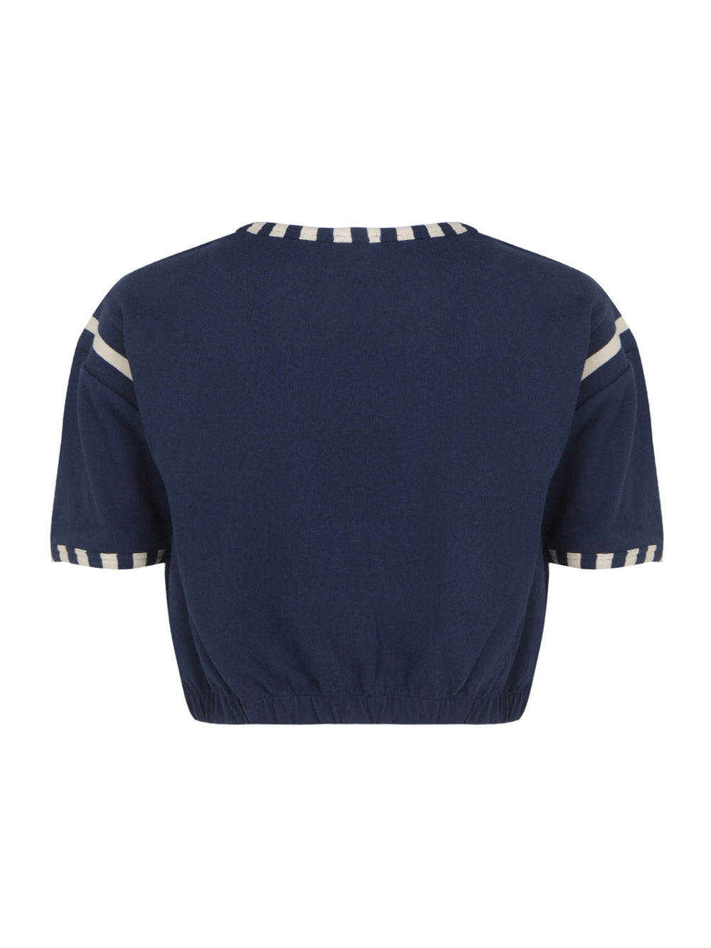 "Lover's Club " T-Shirt - Marine / Natural