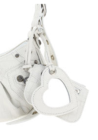 Le Cagole XS Shoulder Bag - White
