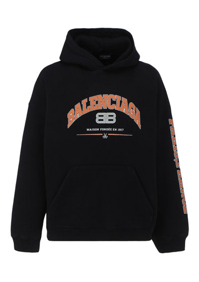 Maison Hoodie Wide Fit - Black