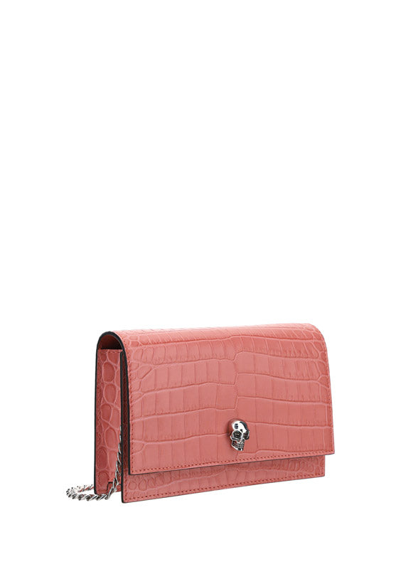 Small Skull Bag - Coral